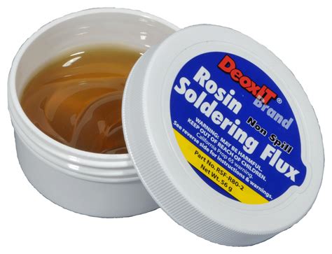 Solder flux - Solder flux is a chemical agent used before and during the soldering process. Using it is incredibly important to achieve the best results possible. Flux helps lower the surface tension of the metals being joined. At the same time, it prevents oxidation from forming on any of the metal’s surfaces. 